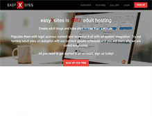 Tablet Screenshot of easyxsites.com